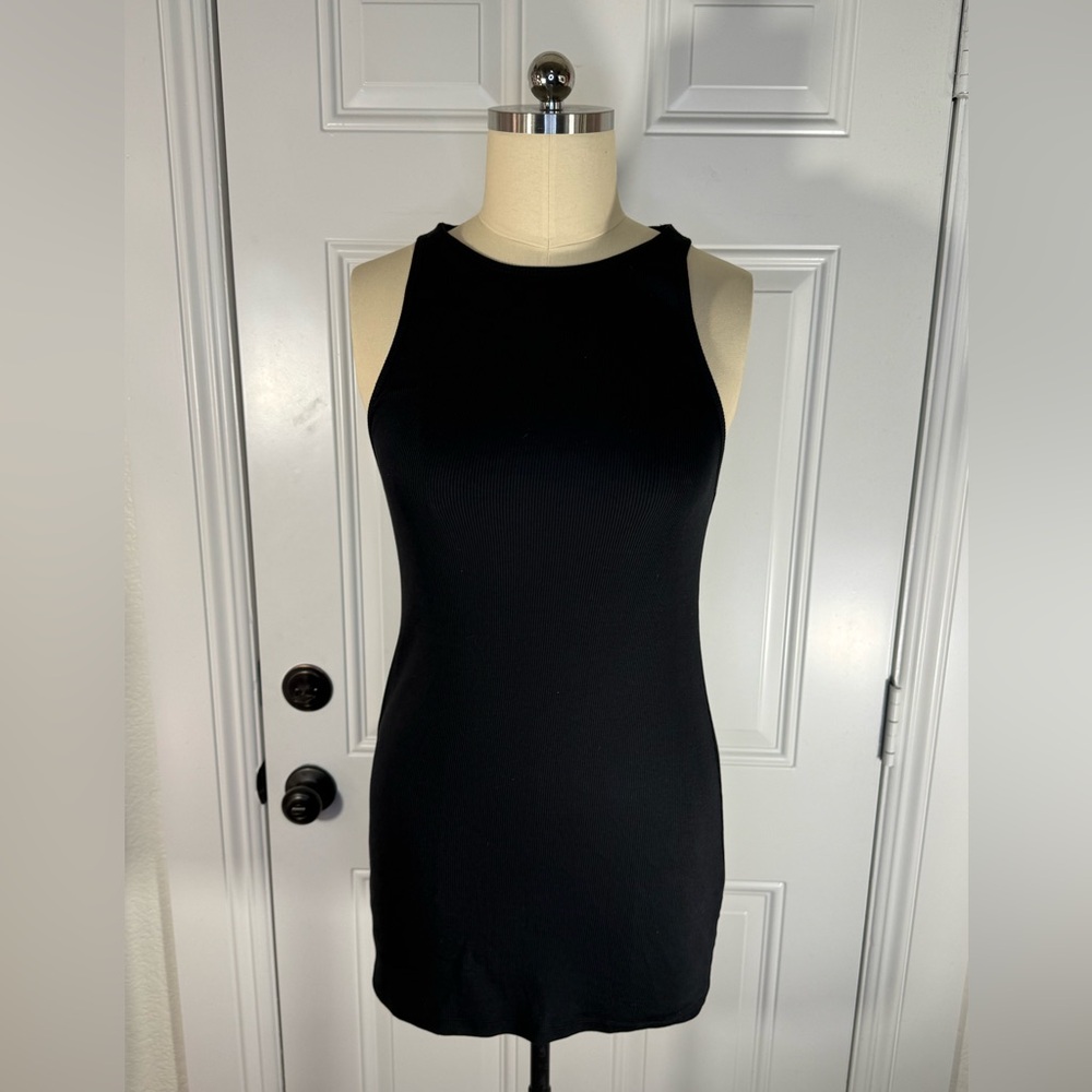 Alice + Olivia Black Tank Dress